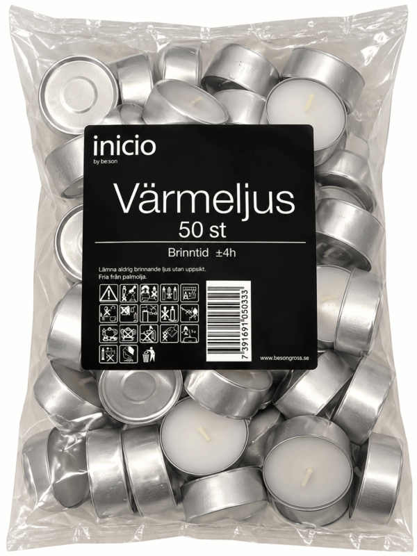 inicio Värmeljus 4h 50-p