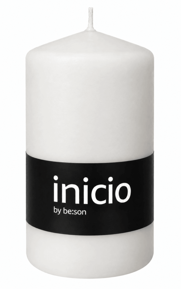 inicio Blockljus 67x120mm Vit