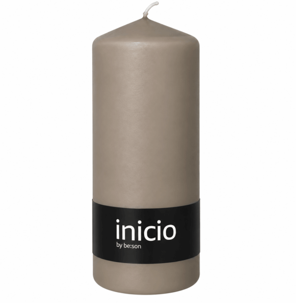 inicio Blockljus 67x180 mm Beige
