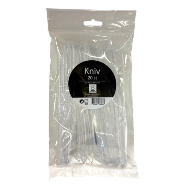 Kniv Lyx transparent 20 st