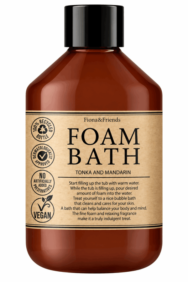 Fiona&Friends Foam Bath 100% Recycled Tonka& 500ml