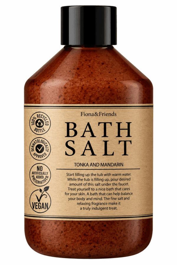 Fiona&Friends Bath Salt 100% Recycled Tonka&M 600g