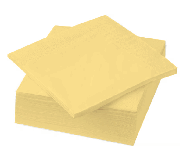 inicio Servetter enf Gul 40 cm 50-pack 3 lag