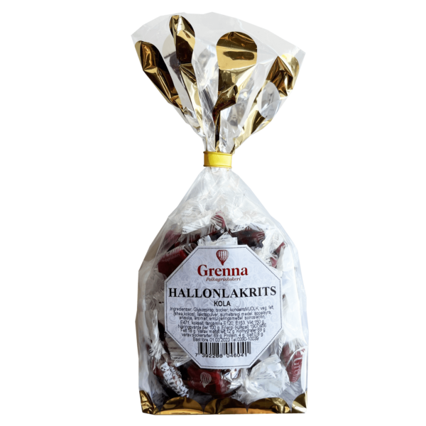 Grenna Hallonlakritskola 150 g