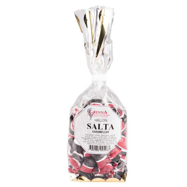 Grenna Hallonsalta karameller 200 g