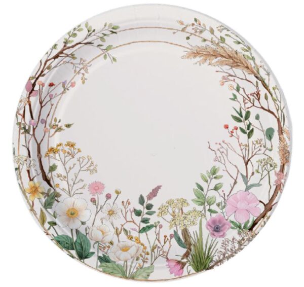 inicio Tallrik Äng 25 cm 8 st